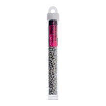 Load image into Gallery viewer, (Vial Czech Size 6/0) Opaque Grey AB Mat
