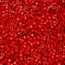 Load image into Gallery viewer, 11/0 Cylin Bead Opaque Red
