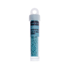 Load image into Gallery viewer, (Czech Seed Bead 9/0 3Cut Vial) Opaque Turquoise Blue
