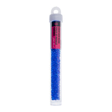Load image into Gallery viewer, (Vial Czech Size 6/0) Transparent Medium Blue
