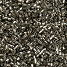 Load image into Gallery viewer, 11/0 Cylin Bead Grey S/L

