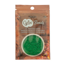 Load image into Gallery viewer, 11/0 Cylin Bead Green Kelly
