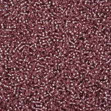 Load image into Gallery viewer, 11/0 Seedbead S/L Solgel Plum
