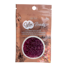 Load image into Gallery viewer, 11/0 Cylin Bead Transparent Red Wine
