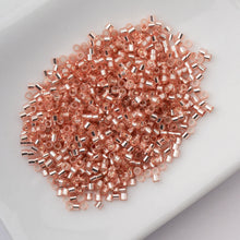 Load image into Gallery viewer, 11/0 Cylin Bead Burnished Copper Lined
