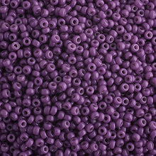 Load image into Gallery viewer, (Vial Miyuki Seed Bead 11/0) Dark Orchid Opaque Duracoat

