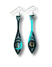 Load image into Gallery viewer, Paddle Song Mirror Earring
