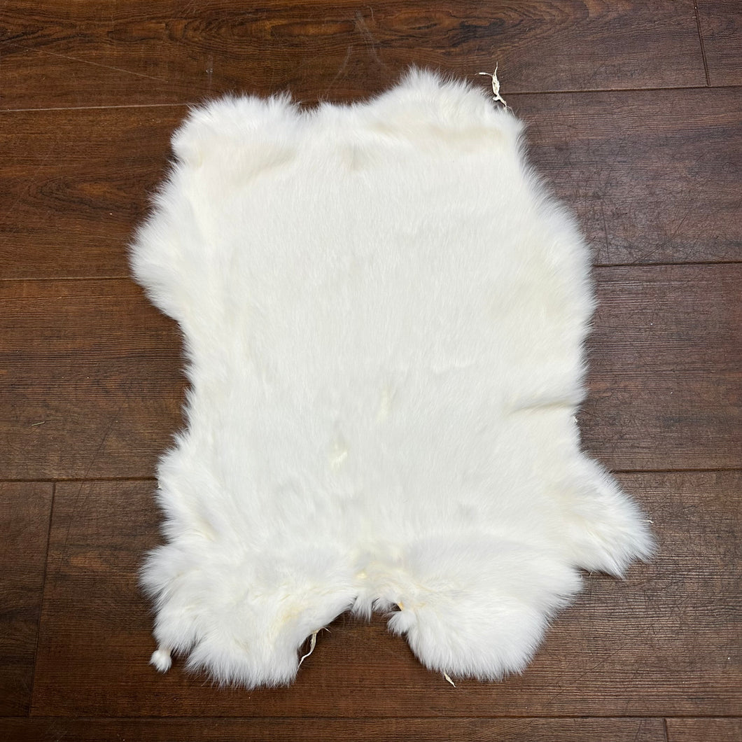 (Canada Only) White Rabbit Fur