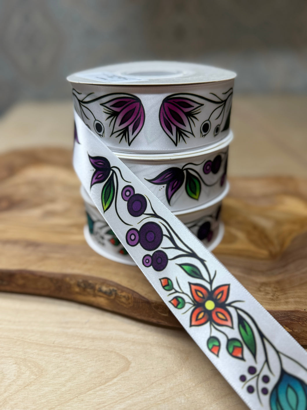 Renata Meconse Summer Ribbon Collection - Floral White