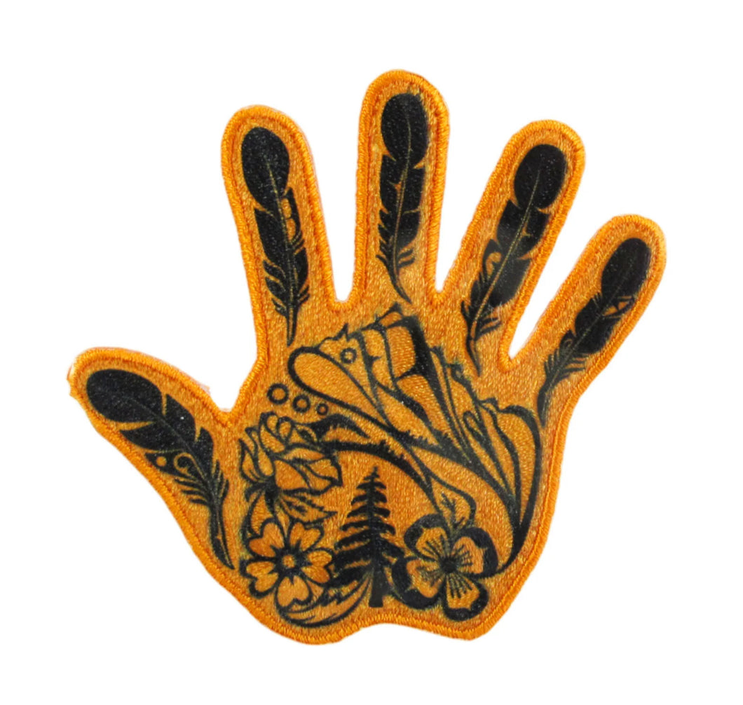 Michelle Stoney Gitxsan Hand Iron-on Patch