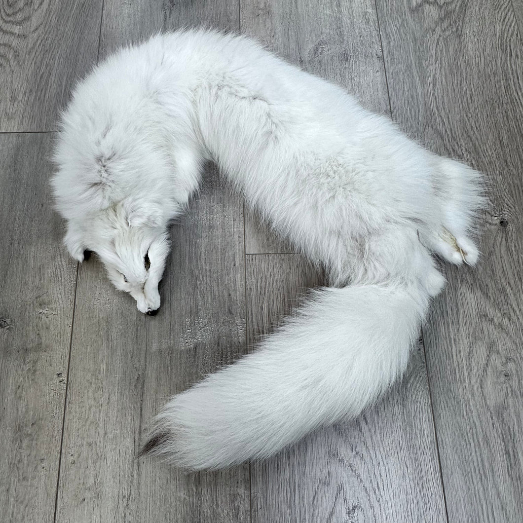 (Canada Only) White Fox Fur