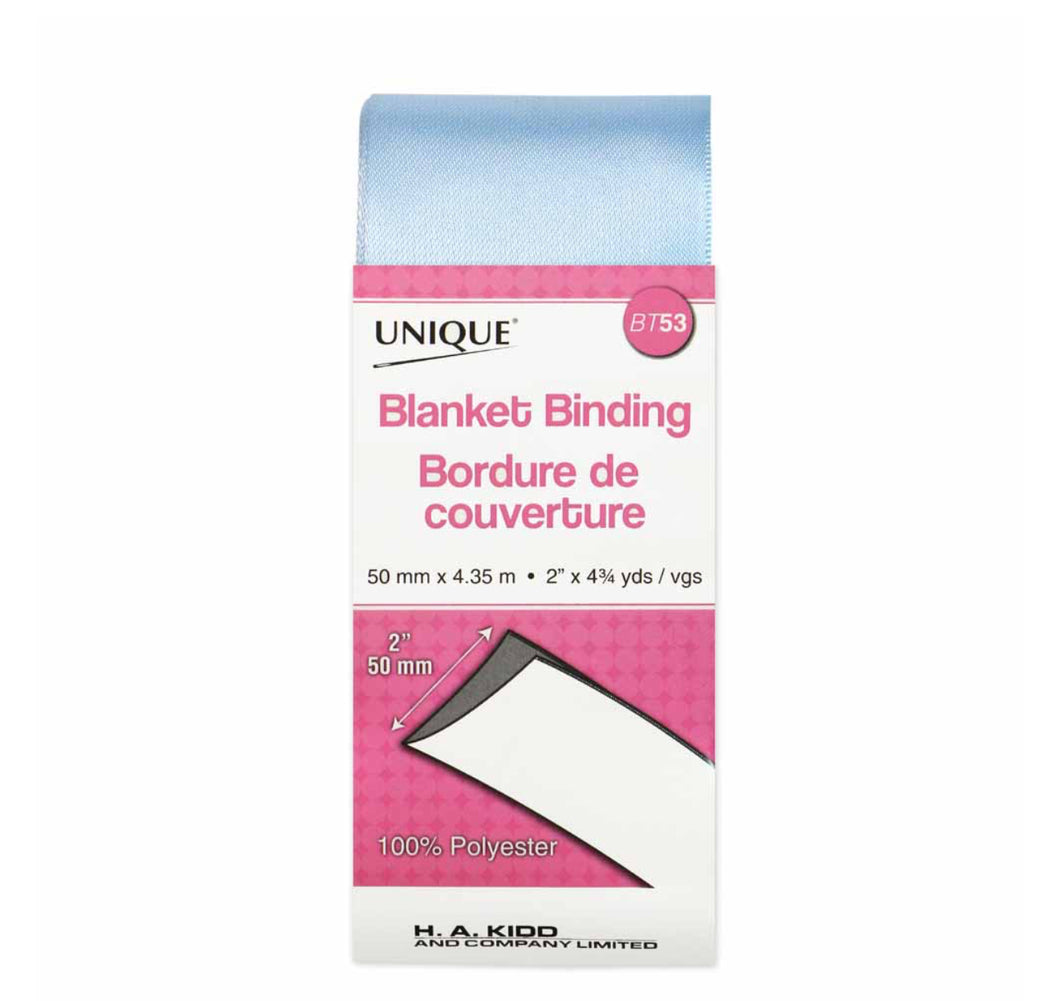 BLANKET BINDING 4 INCH - Blue