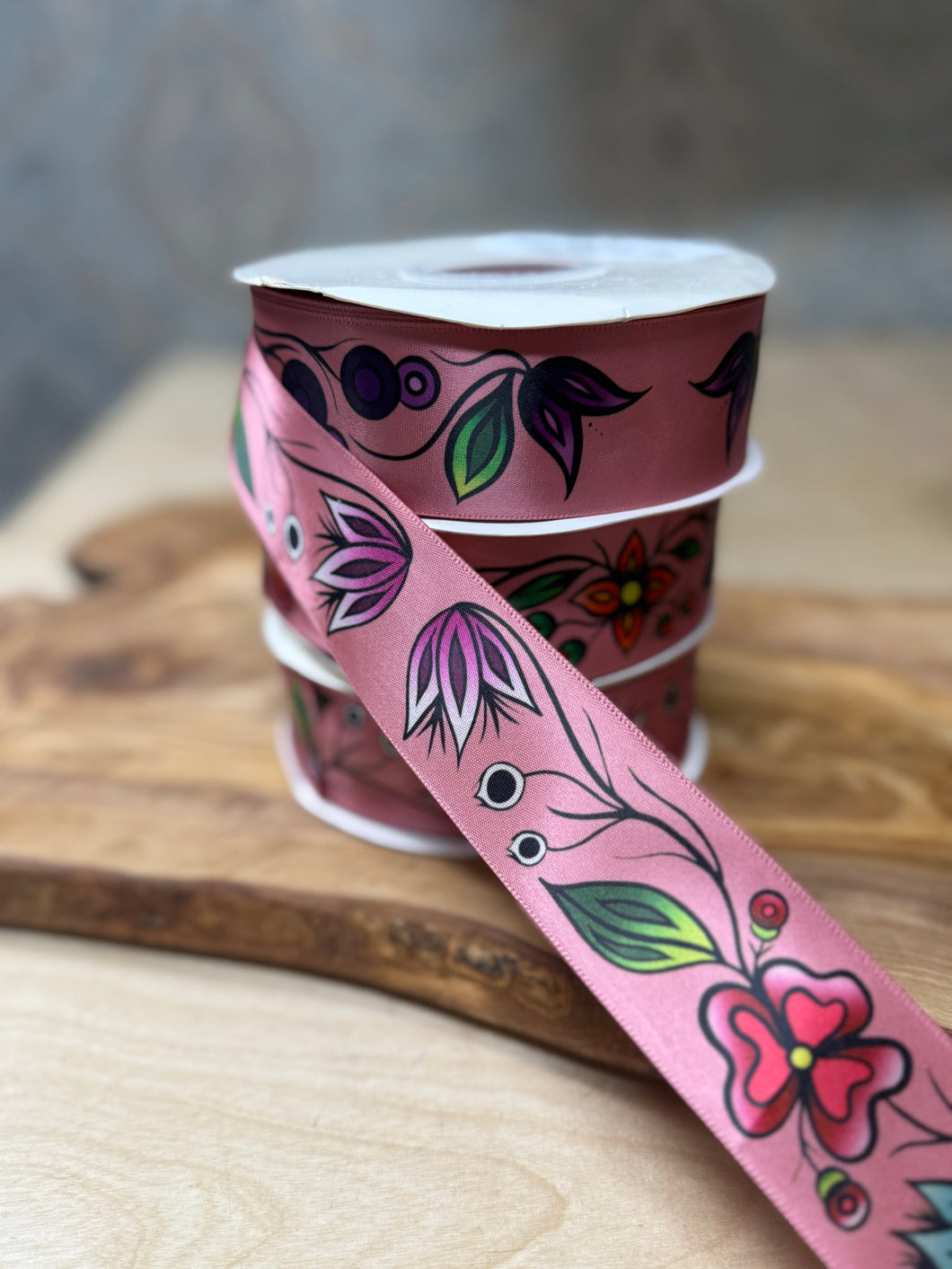 Renata Meconse Summer Ribbon - Floral Pink