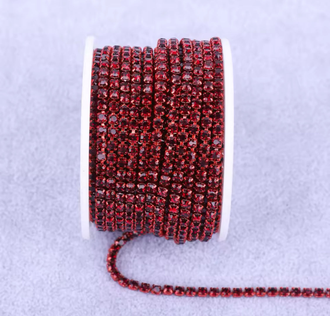 Metal Rhinestone Banding – 4 Generations Creations