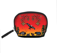 Load image into Gallery viewer, Cody Houle Seven Grandfather Teachings Cosmetic Bag Set
