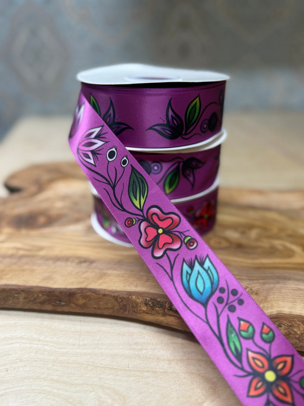 Renata Meconse Summer Ribbon - Floral Purple