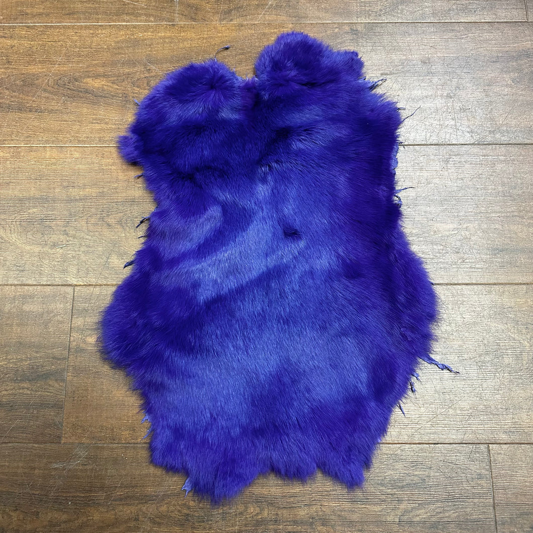 (Canada Only) Purple Dyed Rabbit Fur