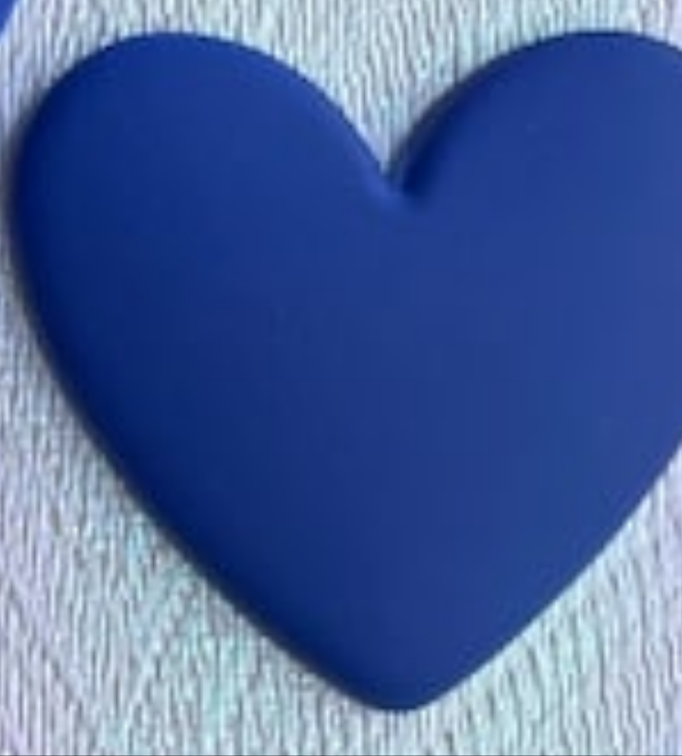 Heart Cab- Royal Blue (1 each)