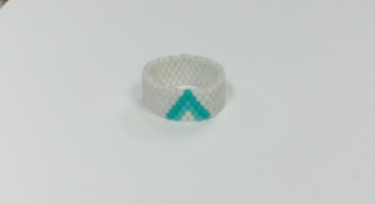 Consignment - Brie Beads - Ring Turquoise Tipi (Size 7)