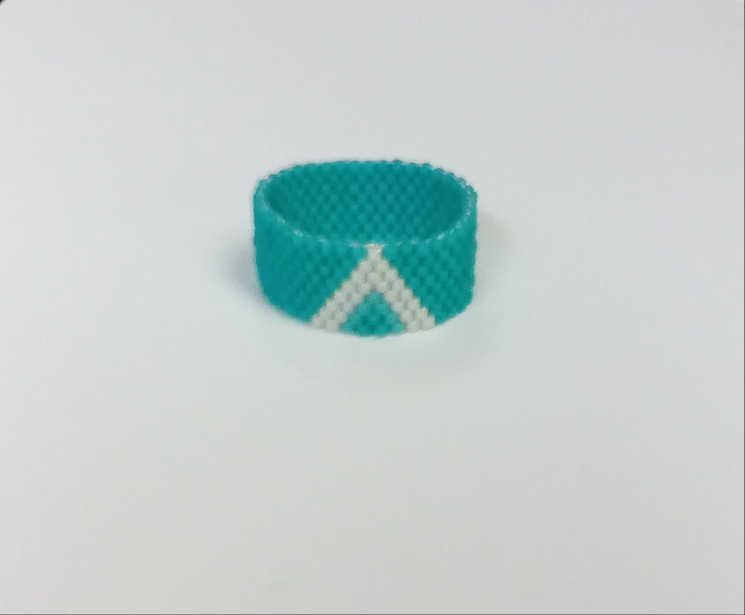 Consignment - Brie Beads - Ring Cream Tipi (Size 11)