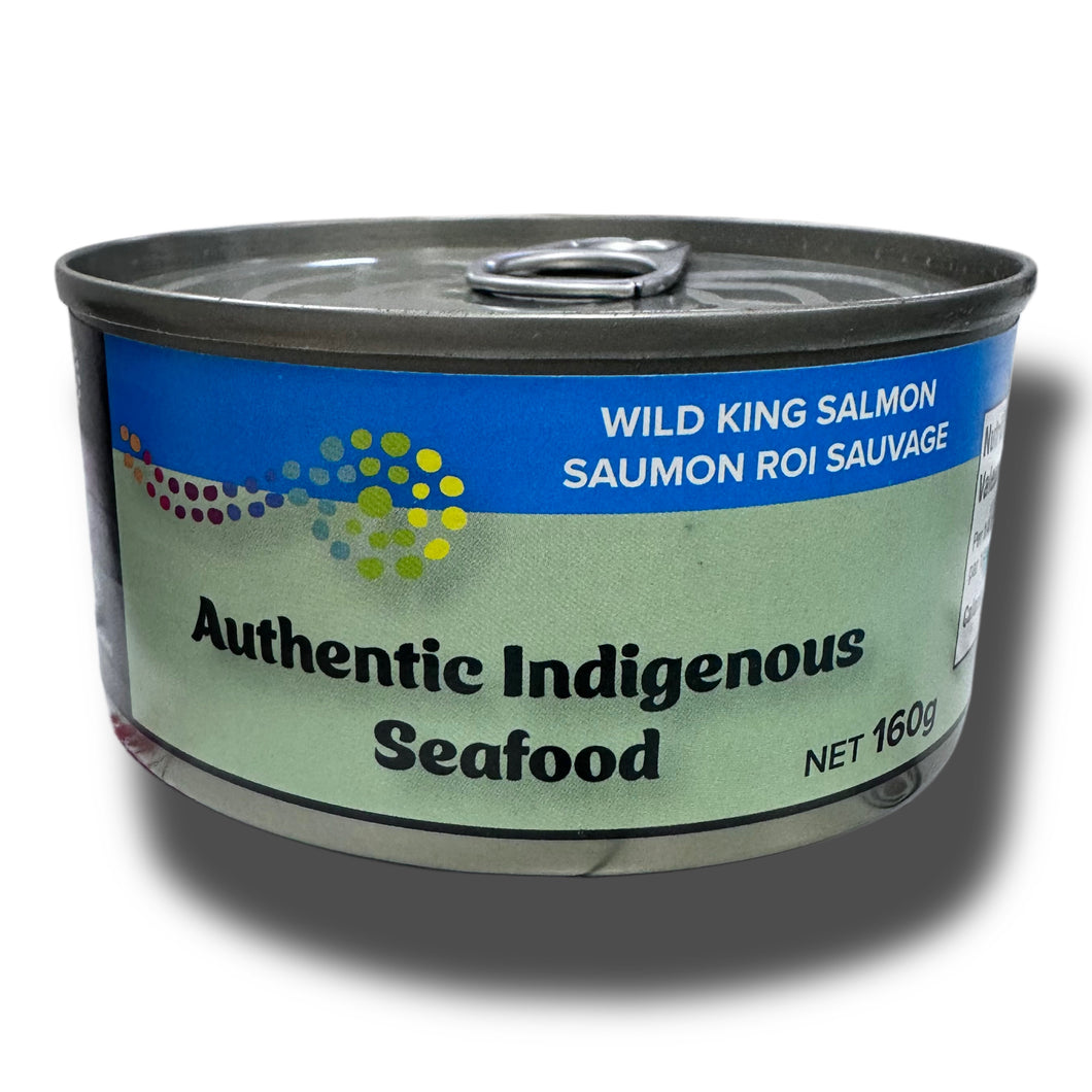 Wild Traditional King Salmon Can