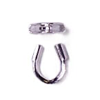 Load image into Gallery viewer, Silver Wire Guardian 4x4mm (100 pieces)
