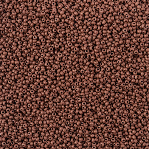 11/0 Seedbead Terra Intensive Dark Brown