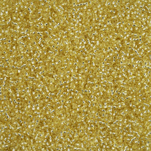 Load image into Gallery viewer, 11/0 Seedbead S/L Yellow Dyed Crystal
