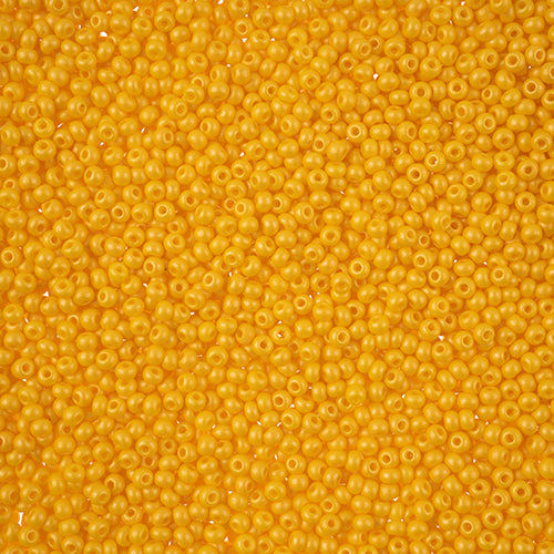 11/0 Seedbead Permalux Dark Yellow