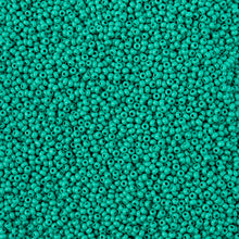 Load image into Gallery viewer, 11/0 Seedbead Terra Intensive Dark Green Matt
