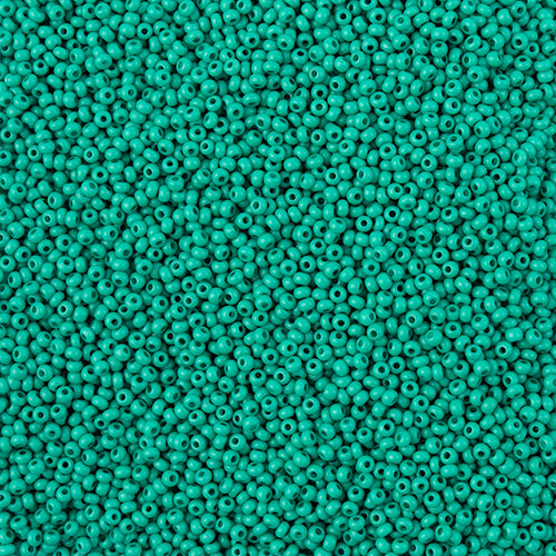 11/0 Seedbead Terra Intensive Dark Green Matt
