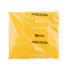Load image into Gallery viewer, 11/0 Seedbead Chalk Dyed Solgel Yellow
