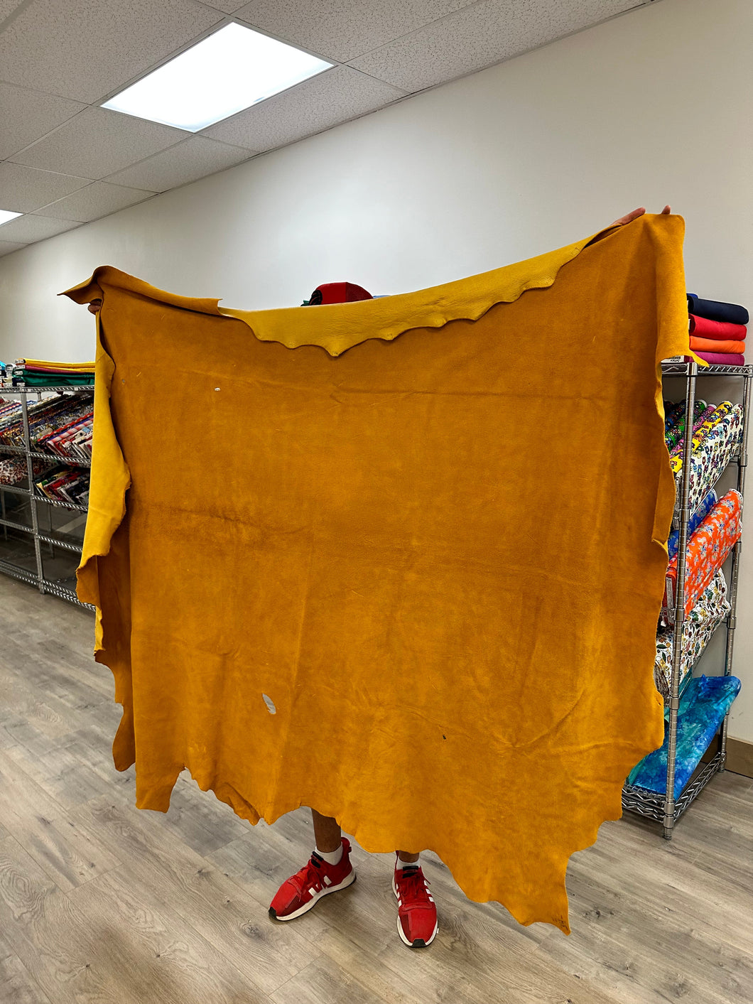 (Canada Only) Moose Hide Golden Leather - Approximately 37 square feet