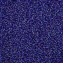 Load image into Gallery viewer, 11/0 Seedbead S/L Rainbow Cobalt Blue
