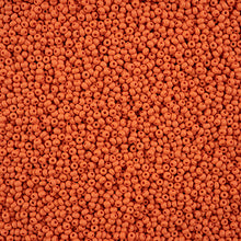 Load image into Gallery viewer, 11/0 Seedbead Permalux Orange Matt
