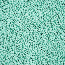 Load image into Gallery viewer, 11/0 Seedbead Permalux Mint Matt
