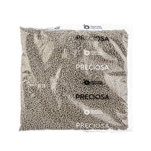 Load image into Gallery viewer, 11/0 Seedbead Chalk Dyed Solgel Grey
