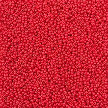 Load image into Gallery viewer, 11/0 Seedbead Terra Intensive Red Matt
