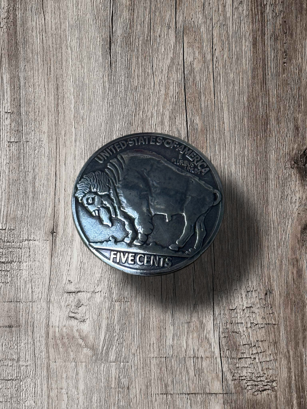 Buffalo Head Concho 30mm