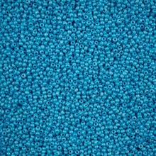 Load image into Gallery viewer, (Vial Czech Size 11) Bright Blue Chalk sfinx Terra Dyed
