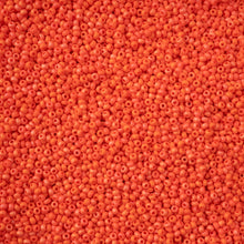 Load image into Gallery viewer, (Vial Czech Size 11) Opaque Orange Matt Rainbow
