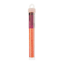 Load image into Gallery viewer, (Vial Czech Size 11) Opaque Orange Matt Rainbow
