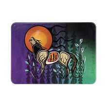 Load image into Gallery viewer, Embossed Metal Magnet - Wolf by Storm Angeconeb
