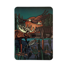 Load image into Gallery viewer, Embossed Metal Magnet - All My Relatives by Storm Angeconeb
