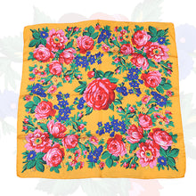 Load image into Gallery viewer, (30x30) Silk Touch Orange Kokum Scarf
