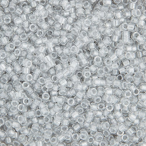 Delica 11/0 Crystal Lined-Dyed