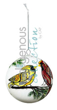 Load image into Gallery viewer, Feathered Friends - Glass Ornament by Jessica Somers
