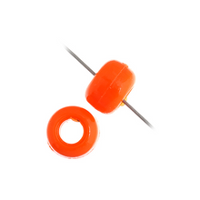 Load image into Gallery viewer, *9mm Crow/Pony Bead: Opaque Orange Mini Bag
