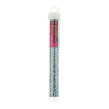 Load image into Gallery viewer, (Vial Czech Size 11) Metallic Blue Dyed Crystal
