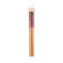 Load image into Gallery viewer, (Vial Czech Size 11) Transparent Medium Topaz Square Hole
